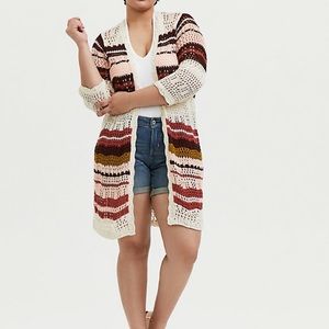 Torrid Crotchet Cardigan